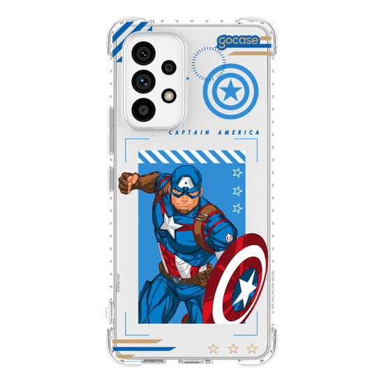 Capinha para celular  Capitão América Tech