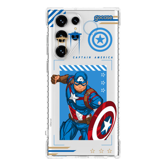 Capinha para celular  Capitão América Tech