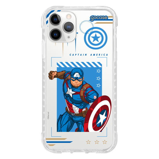 Capinha para celular  Capitão América Tech