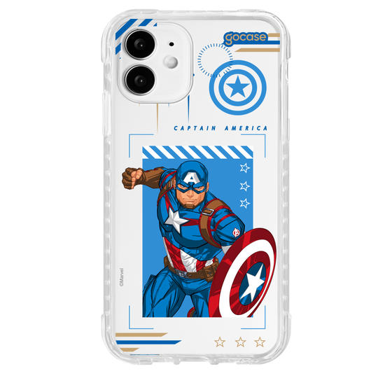 Capinha para celular  Capitão América Tech