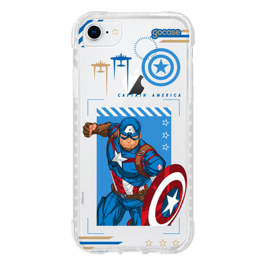 Capinha para celular  Capitão América Tech