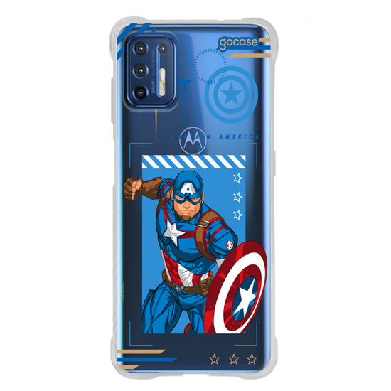 Capinha para celular  Capitão América Tech