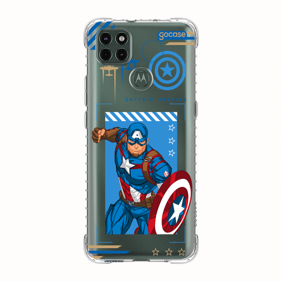 Capinha para celular  Capitão América Tech