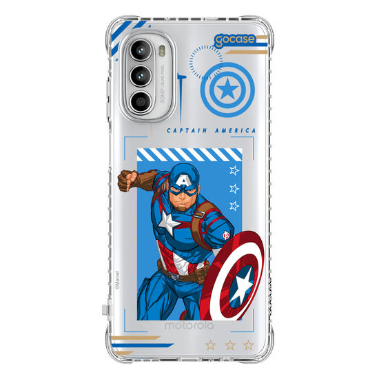 Capinha para celular  Capitão América Tech