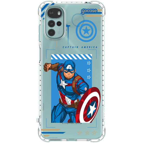 Capinha para celular  Capitão América Tech