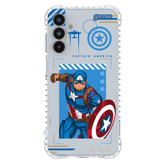 Capinha para celular  Capitão América Tech