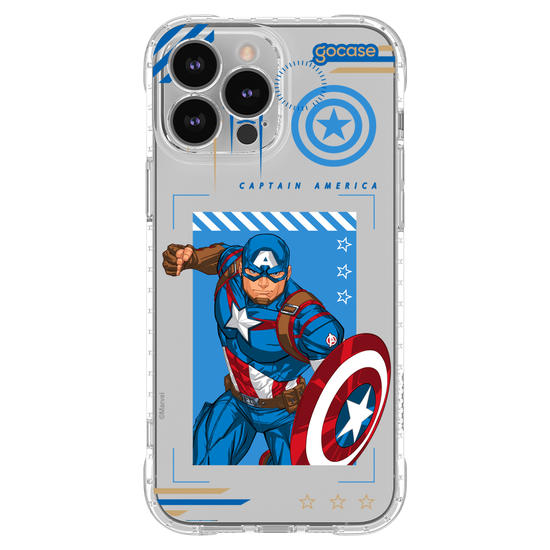 Capinha para celular  Capitão América Tech