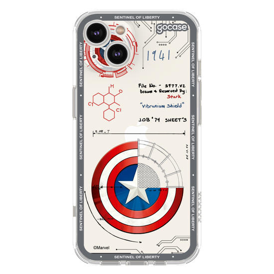  Capitão América - Diagrama do Escudo