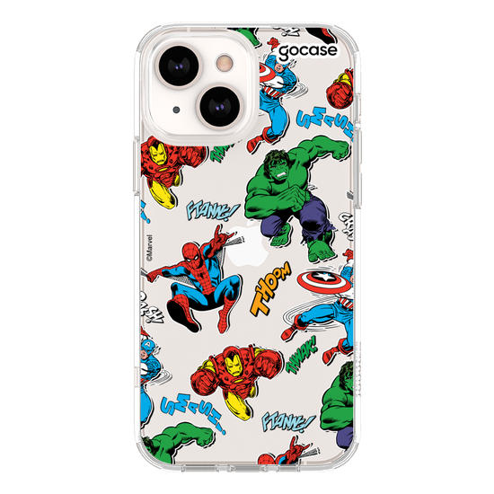 Capinha para celular Marvel Comics - Heróis