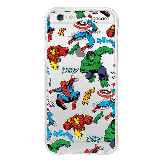 Capinha para celular Marvel Comics - Heróis