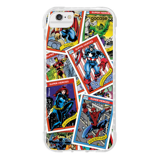 Capinha para celular Marvel Comics - Cards