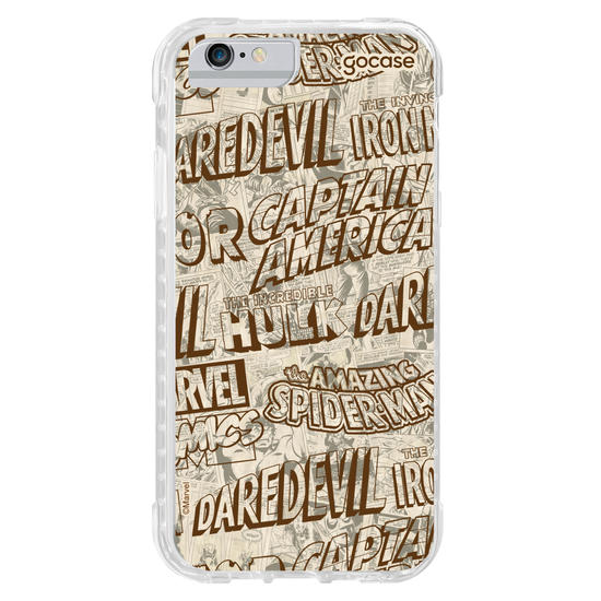 Capinha para celular Marvel Comics - Logo Retro