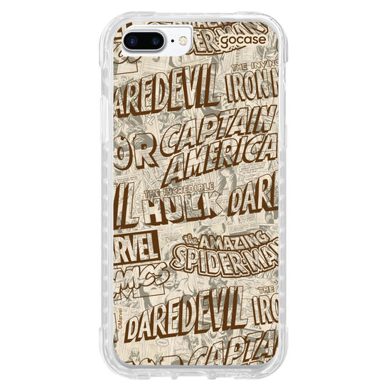Capinha para celular Marvel Comics - Logo Retro
