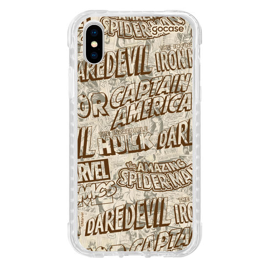 Capinha para celular Marvel Comics - Logo Retro