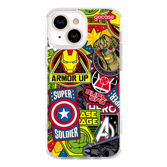 Capinha para celular Marvel Comics - Patches