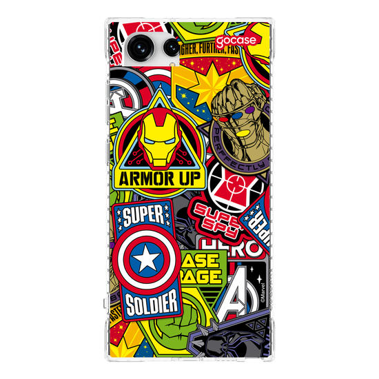 Capinha para celular Marvel Comics - Patches