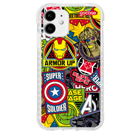 Capinha para celular Marvel Comics - Patches