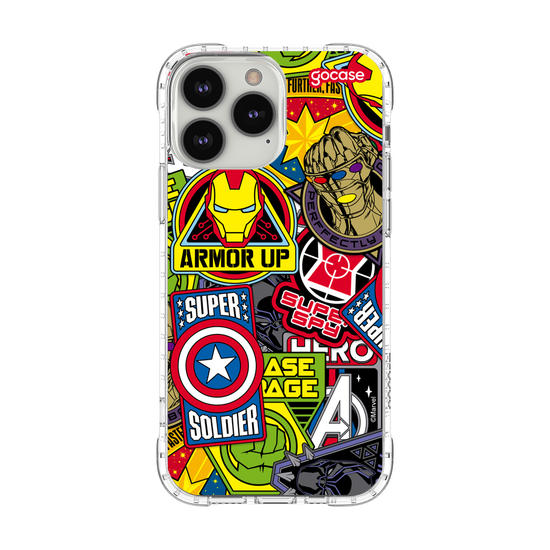 Capinha para celular Marvel Comics - Patches