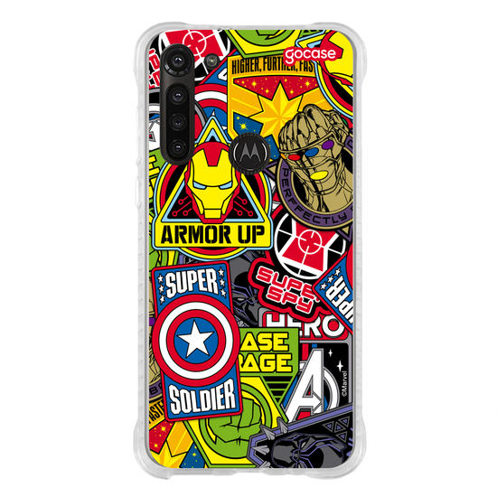 Capinha para celular Marvel Comics - Patches