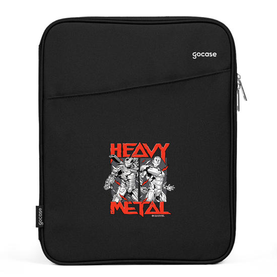 Capa Para Notebook Slim - Homem de Ferro - Heavy Metal