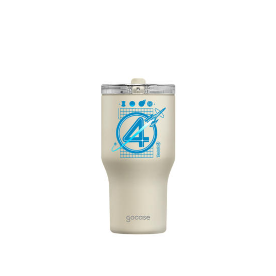 Copo Térmico Daily - Quarteto Fantástico - Fantastic Logo