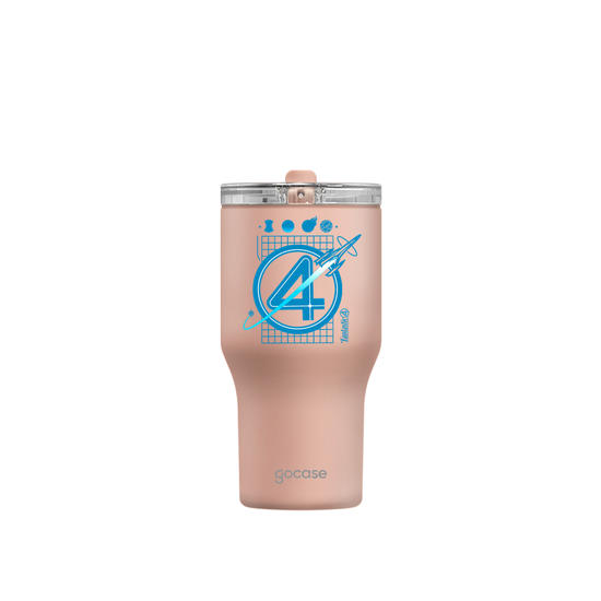 Copo Térmico Daily - Quarteto Fantástico - Fantastic Logo