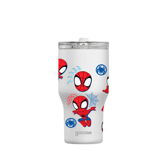 Copo Térmico Daily + Ebook -  Homem-Aranha - Stickers