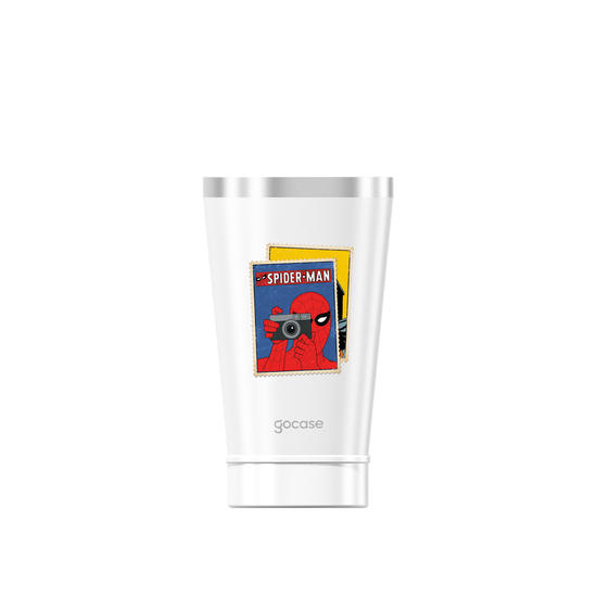 Copo Térmico Cerveja + Ebook - Homem-Aranha - Selos