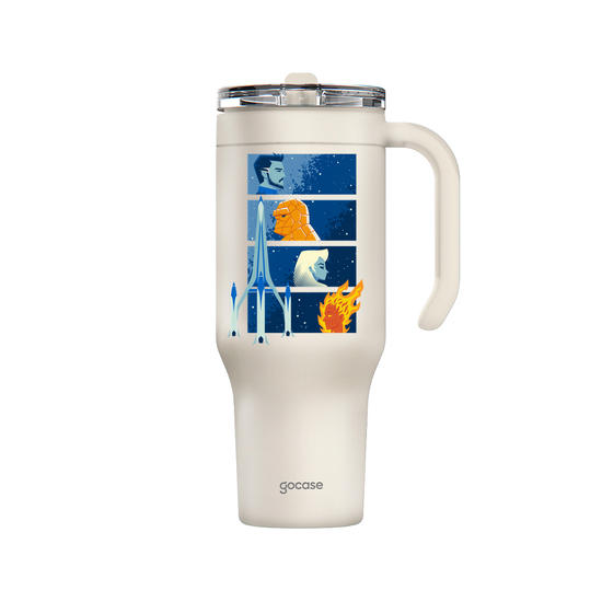 Copo Térmico Life - Quarteto Fantástico - Cosmic Crew