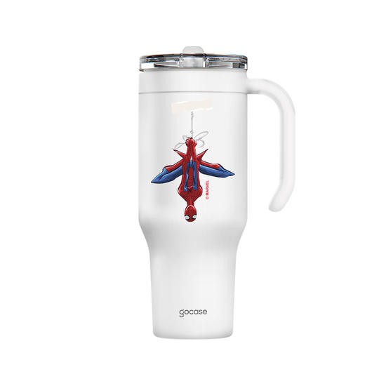 Copo Térmico Life + Ebook - Spider Upside Down