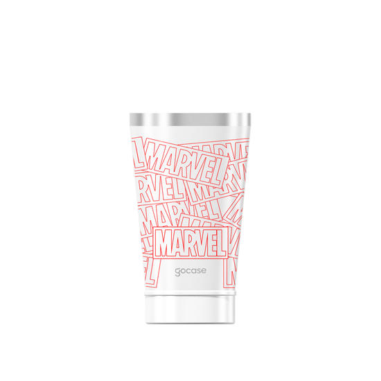 Copo Térmico + Ebook - Marvel Logo Carimbo