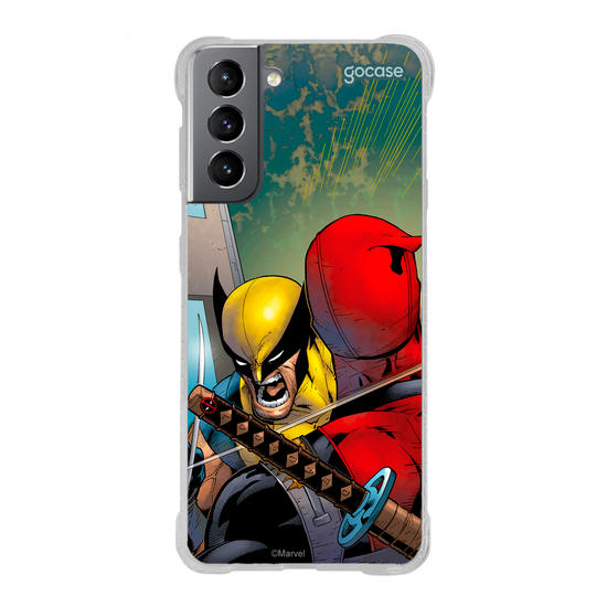 Capinha para celular  Deadpool Vs. Wolverine