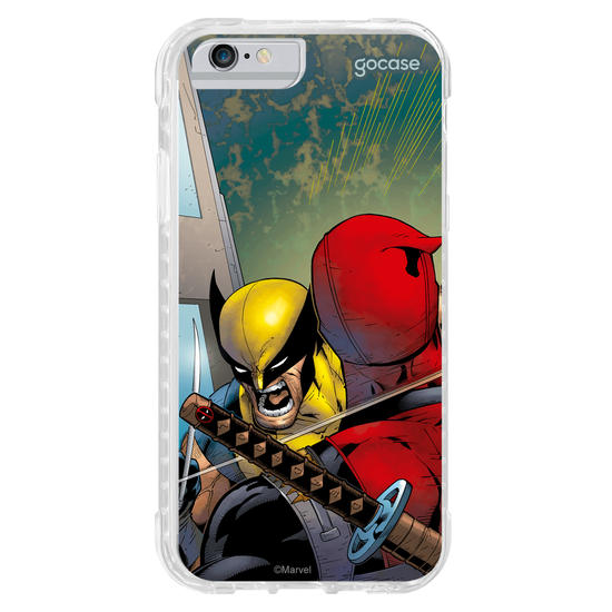 Capinha para celular  Deadpool Vs. Wolverine