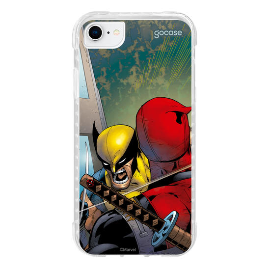 Capinha para celular  Deadpool Vs. Wolverine
