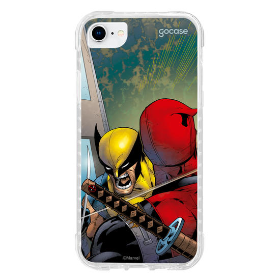 Capinha para celular  Deadpool Vs. Wolverine