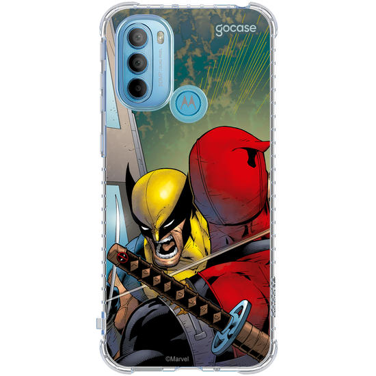 Capinha para celular  Deadpool Vs. Wolverine