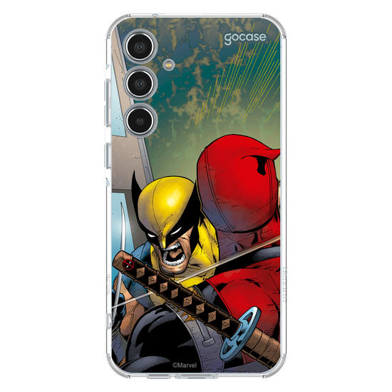 Capinha para celular  Deadpool Vs. Wolverine
