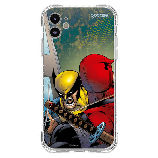 Capinha para celular  Deadpool Vs. Wolverine
