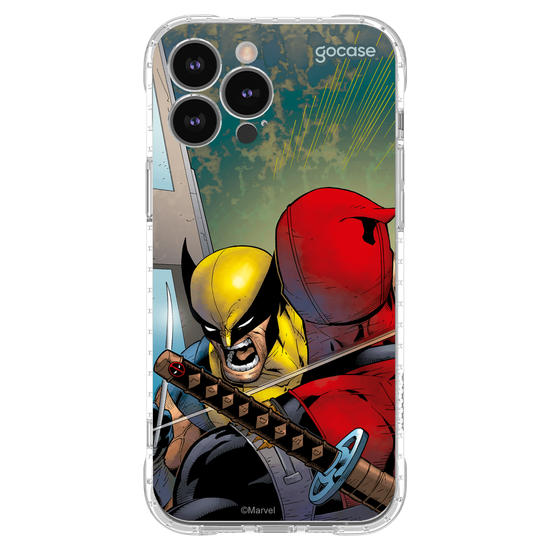 Capinha para celular  Deadpool Vs. Wolverine