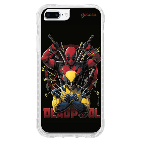 Capinha para celular  Deadpool & Wolverine - Bros!