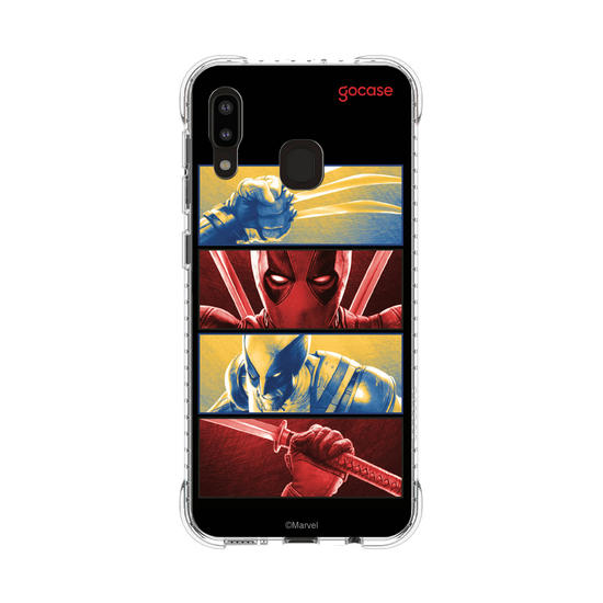 Capinha para celular  Deadpool & Wolverine - Garras e Katanas
