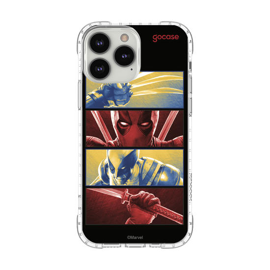 Capinha para celular  Deadpool & Wolverine - Garras e Katanas