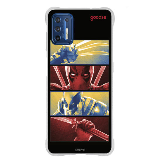 Capinha para celular  Deadpool & Wolverine - Garras e Katanas
