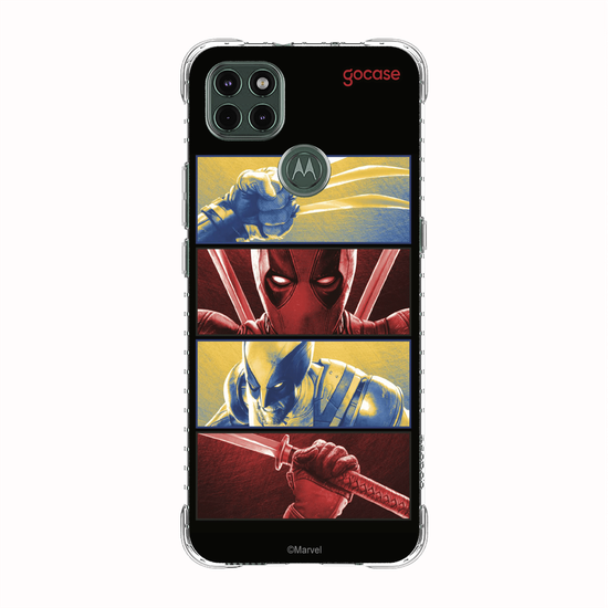 Capinha para celular  Deadpool & Wolverine - Garras e Katanas