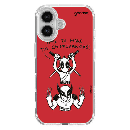 Capinha para celular  Deadpool & Wolverine - Chimichangas!