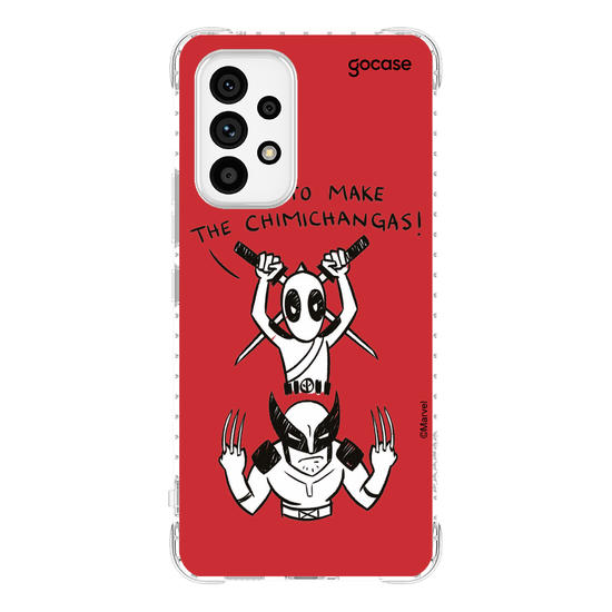 Capinha para celular  Deadpool & Wolverine - Chimichangas!