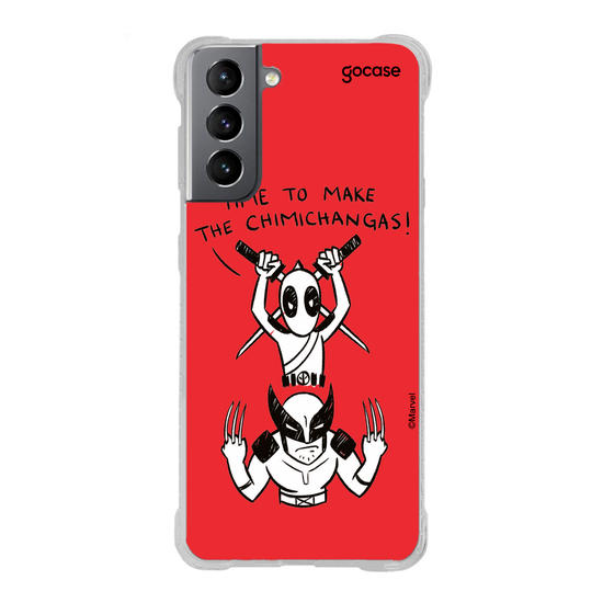 Capinha para celular  Deadpool & Wolverine - Chimichangas!