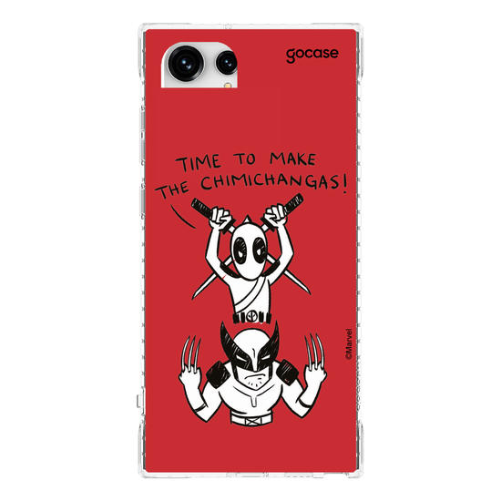 Capinha para celular  Deadpool & Wolverine - Chimichangas!
