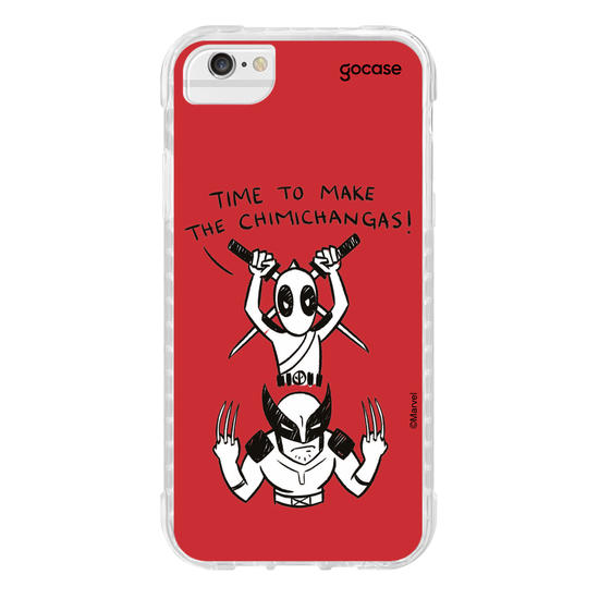Capinha para celular  Deadpool & Wolverine - Chimichangas!