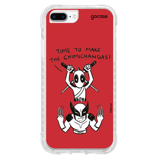 Capinha para celular  Deadpool & Wolverine - Chimichangas!